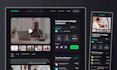 design saas, web app, dashboard UI UX with prototype