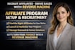 recruit affiliates and build a high converting affiliate system
