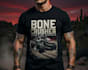 do retro t shirt off road logo design