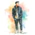 paint watercolor portrait illustration