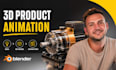 3d industrial animation cgi product animation 3d animation blender 3d model