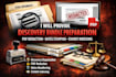 discovery bundle preparation, PDF redaction, bates stamping and exhibit indexing
