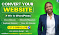 clone wix website wix to wordpress website migration redesign wix website