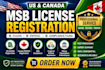 us, canada msb license registration, fincen registration, compliance filing