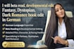 beta read developmental edit fantasy dystopian dark romance book edit in german