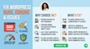 fix wordpress bugs errors plugins issues and website problems