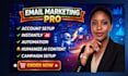 set up instantly ai,  email campaigns, rewrite content