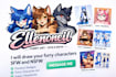 draw your furry characters sfw and nsfw