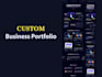 do custom website development as full stack developer, front end developer