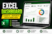 create automated excel dashboards and reports
