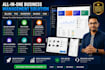 build a custom biling, pos, inventory management system with invoice and CRM