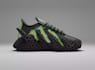 design custom 3d sneaker, footwear concept, product visualization and render