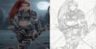 create custom anime and coloring pages