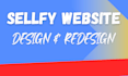 do sellfy website design and redesign