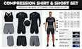 create activewear tech pack fashion designer compression shirt tech pack design
