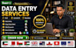 do fast and accurate data entry, copy paste, web research