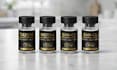 design peptide vial label, sarms label spray supplement label with 3d mockup