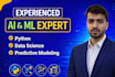 build machine learning and data science projects in python