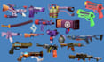 create 3d weapon 3d gun model game assets 3d props stylized 3d gun sword knife