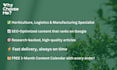 write SEO horticulture blog posts