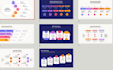 create clean, minimal, and modern infographic presentation designs