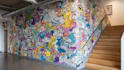 design doodle wall art mural decal wallpaper