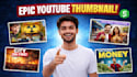 create viral youtube thumbnail design in 2 hours
