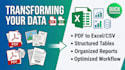 handle financial data entry and inventory reports