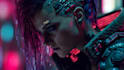 design anime character , cyberpunk character