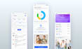 design a clean and modern consumer mobile app interface