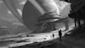 draw sci fi art, concept art, sci fi art illustration
