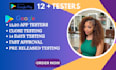 provide closed testing 12 testers google play 14 day testing mobile app testing