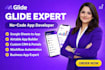 build a glide no code app from google sheets or airtable