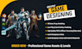 create immersive VR game environments in unity with optimization