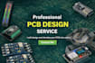 design custom pcb board schematics, pcb layout design on altium, kicad, easyeda