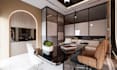 design professional office interior in 3d