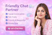 provide friendly text chat and conversation