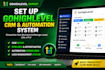 build ghl funnels, CRM setup and automation workflows