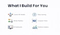 build custom machine learning models, deep learning systems and ml pipelines