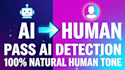 rewrite chatgpt content to pass ai detection