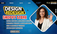 create shopify store, build shopify website,  shopify dropshipping website store