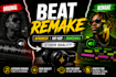 recreate afrobeat, hiphop, trap and dancehall beat