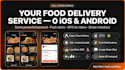 deliver production ready food delivery website