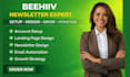 setup beehiiv newsletter  beehiiv landing page beehiiv website design beehive