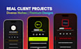code a custom HTML CSS link in bio website
