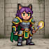 create custom pixel art characters and game scenes