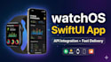watchos swiftui app development for apple watch and iphone