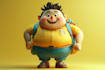 create fun cartoon character illustration