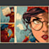 create comic book and custom illustration