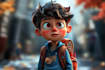 draw a cartoon character